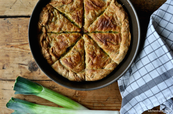 Πρασόπιτα – Prassopita – Leek pie Πρασόπιτα – Prassopita – Leek pie
