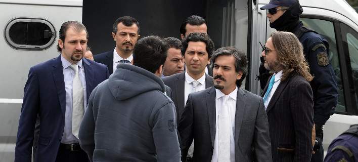 Ενας μικρός «στρατός» 90 αστυνομικών στη φύλαξη του Τούρκου αξιωματικού