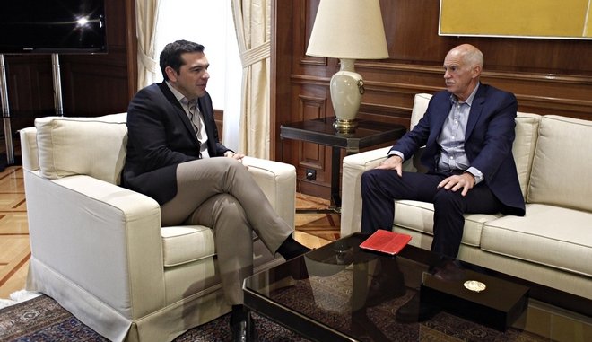 Ευρωπαϊκά και Σκοπιανό στο “κυρίως πιάτο” της συνάντησης Τσίπρα-Παπανδρέου