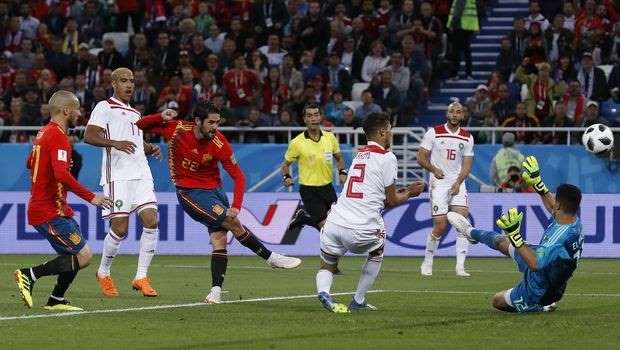 Με γκολ στο 91′ η Ισπανία, 2-2 με το Μαρόκο