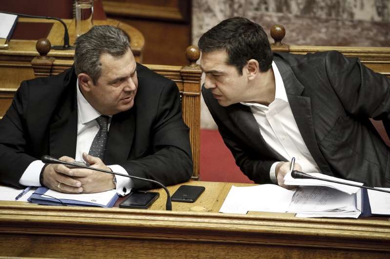“Τυφώνας Σκοπιανό” πλήττει ΑΝΕΛ και Κυβέρνηση: Στους “152” η κυβερνητική πλειοψηφία