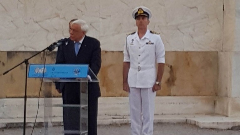 Παυλόπουλος: Η χώρα μας δείχνει ότι είναι και πρέπει να παραμείνει ο θεματοφύλακας μεγάλων αρχών και αξιών