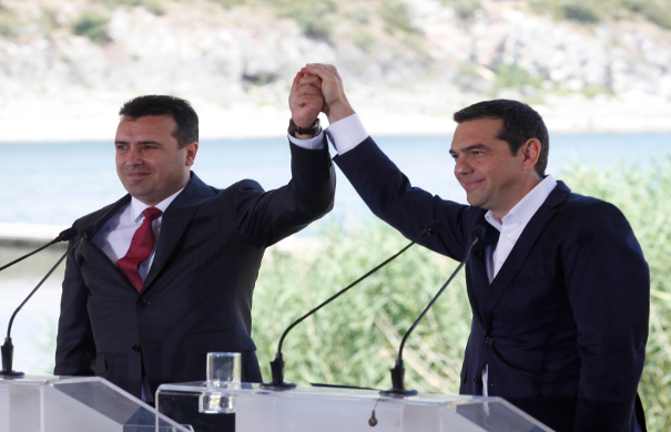 Αλέξης Τσίπρας και Ζόραν Ζάεφ και επισήμως υποψήφιοι για το Νόμπελ Ειρήνης